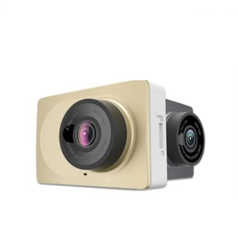 YI Intelligent Driving Recorder black power version, 160° angle, 3 million pixels, 74mm x 19.4mm x 52.4mm, PC/ABS housing