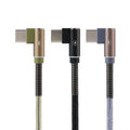 Rotor 1 metre single head data cable in three colours black grey green with 8PIN Micro USB connector