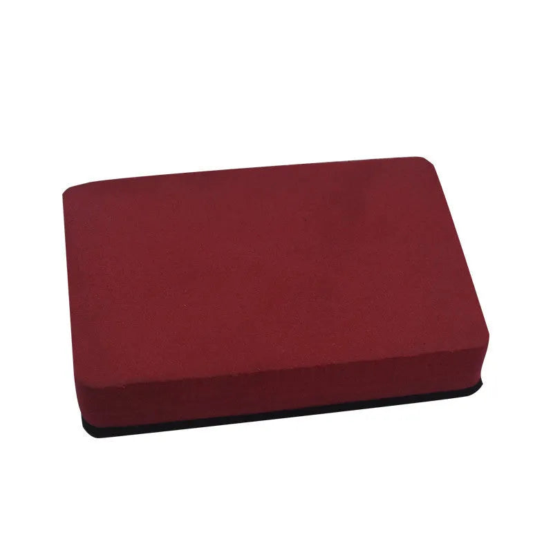 Car wash sponge magic clay rub red EVA foam block 8.5x5.5x2cm for vehicle detailing