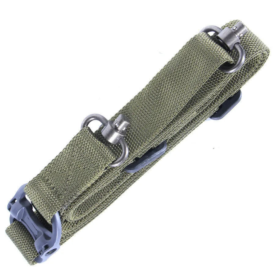 MS4 tactical nylon multifunctional task strap rope showing 150cm length in black colour option