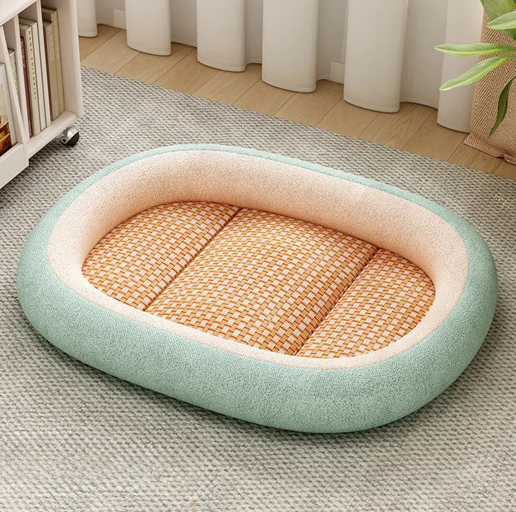 Pet cooling nest with detachable cover in multiple colour and size options