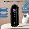 Professional microphone video recorder with ABS shell, silicone sleeve, and OTG line, 80x26x12cm