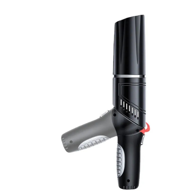 New car vacuum cleaner high power wireless charging handheld with tyre pressure measurement 12000Pa black colour