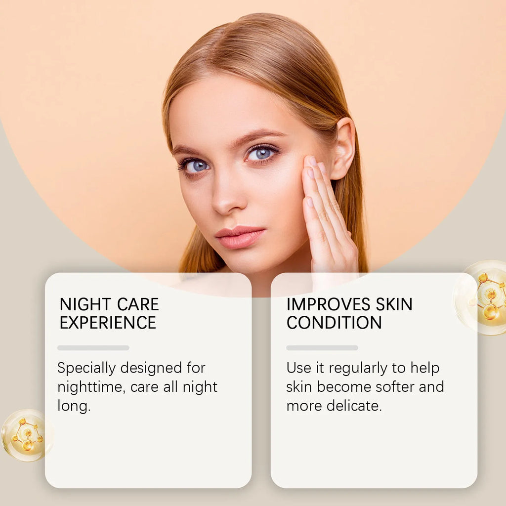 Moisturising facial mask for skin lightening with coffee seed oil, 5.1x3.9cm 30g content