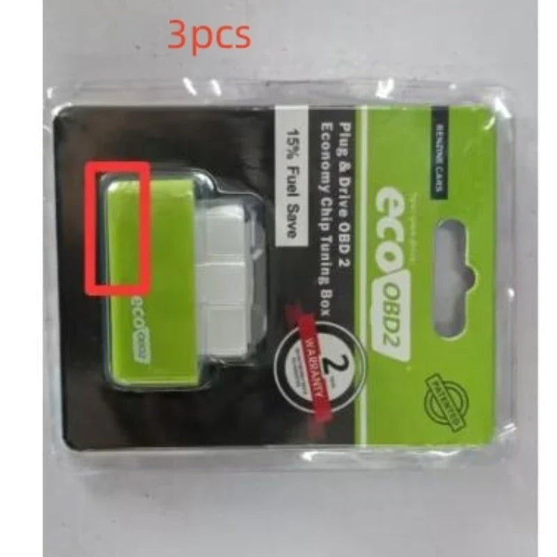 Fuel-Saving OBD2 Chip Tuning Box for Gasoline Cars, Plug-and-Play Eco-Friendly Performance Booster