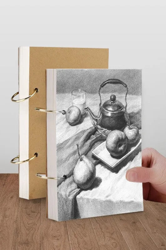 8K thickened sketchbook for hand-painted marker and watercolour drawing with multiple paper type options