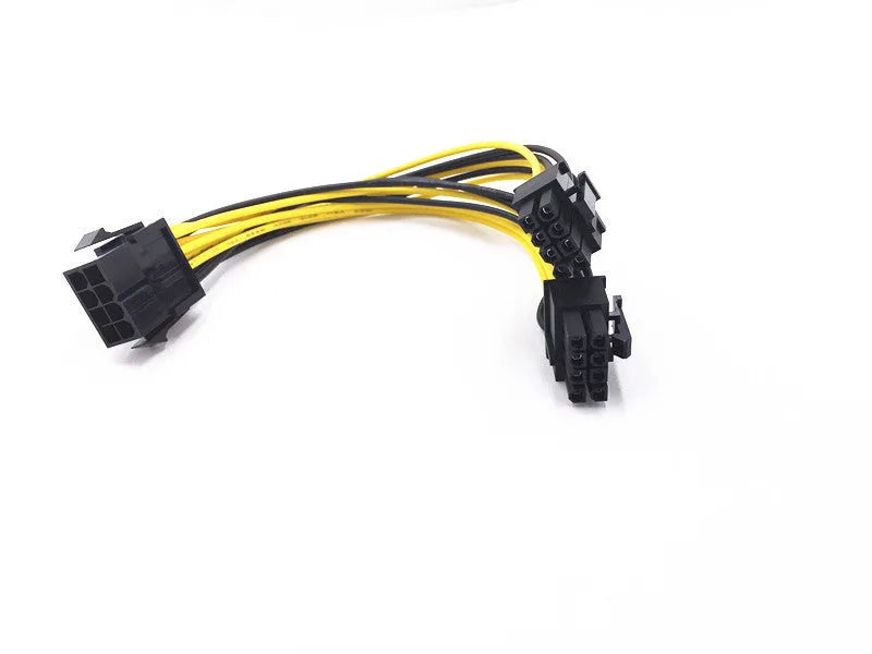 8PIN to dual 8PIN graphics card power cable with 21cm oxygen-free copper wiring
