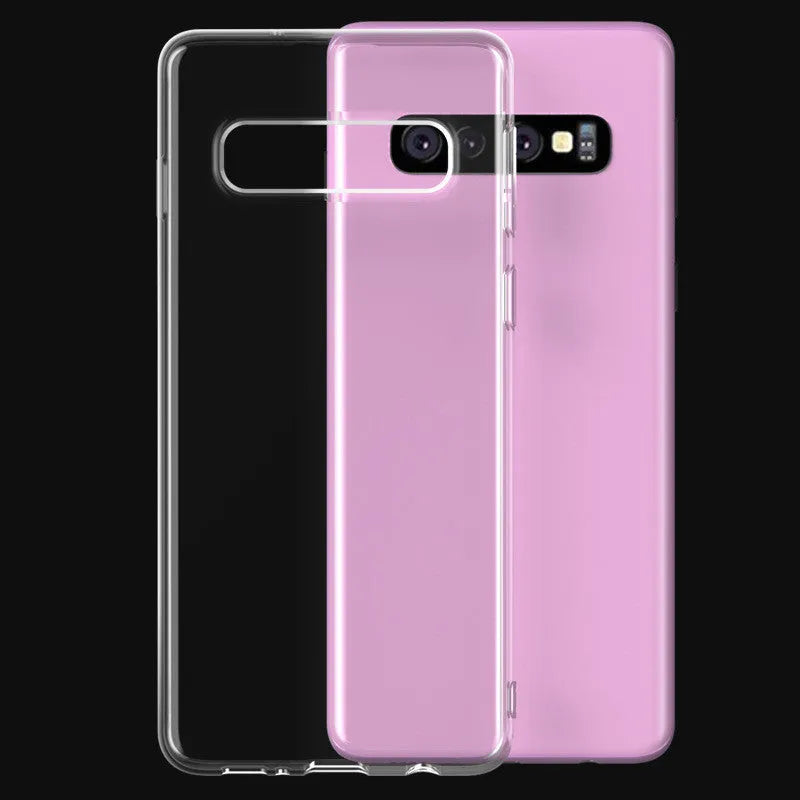 Transparent TPU protective case for Samsung S10, S10e and S10 Plus mobile phones