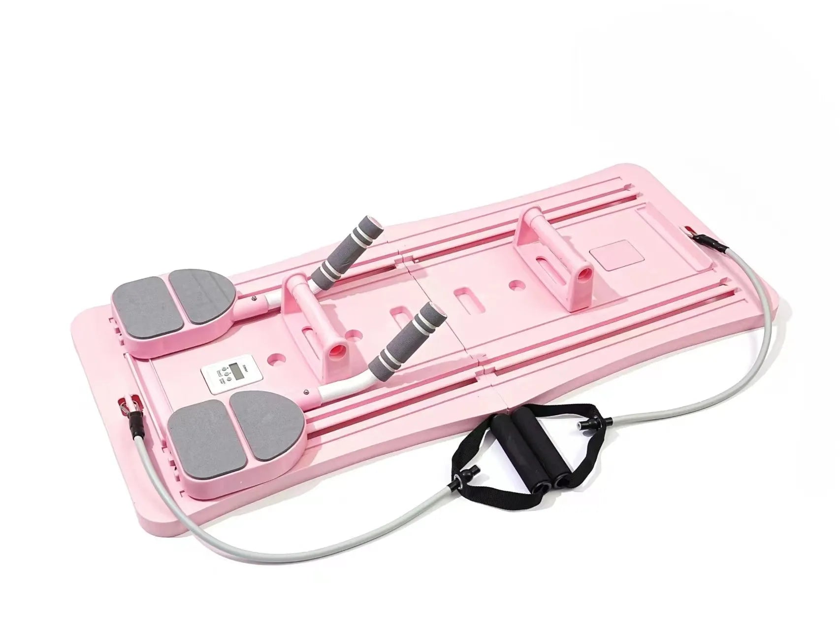Purple foldable PP plastic belly panel fitness board for core exercises