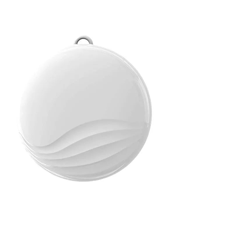 Household neck necklace air purifier in blue, brown or white with button control and USB or vehicle power