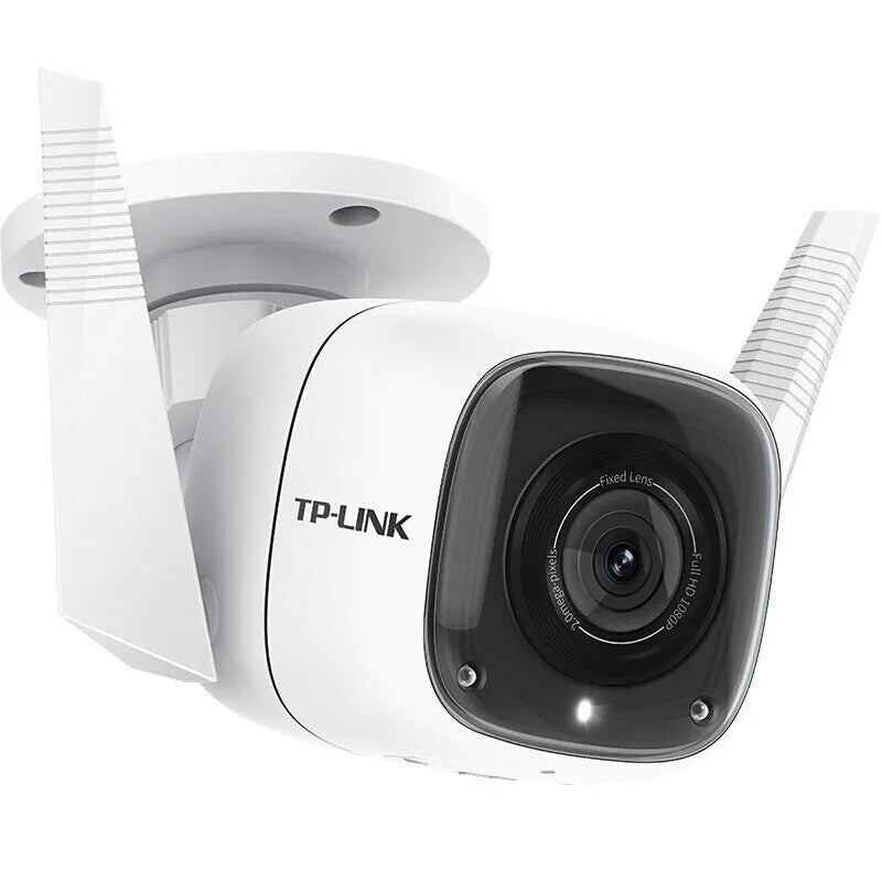 Outdoor 1080p security camera with infrared night vision and dustproof housing