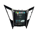 Vertical 9.7-inch Android car stereo touchscreen for 2008 Hyundai Sonata dashboard