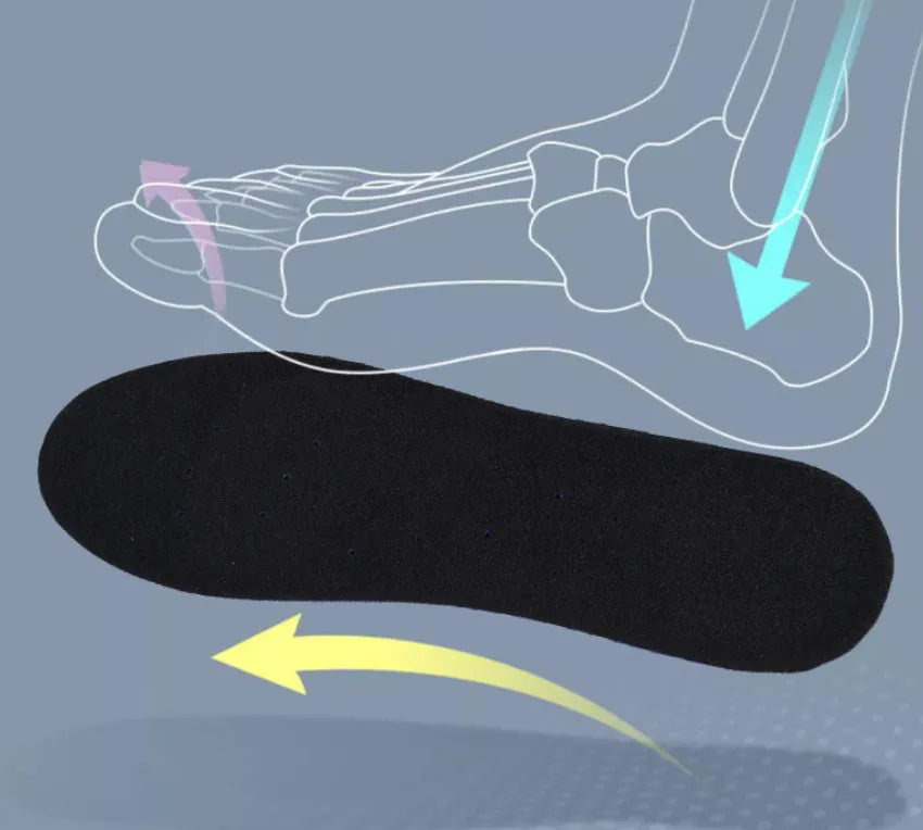 Shock-absorbing breathable EVA insole with holes, unisex, sizes 35-45, thin XD-679 without interlayer