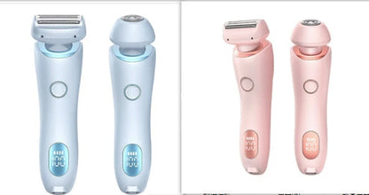 2-in-1 Electric Women's Shaver with Trimmer for Body, Face and Bikini Area