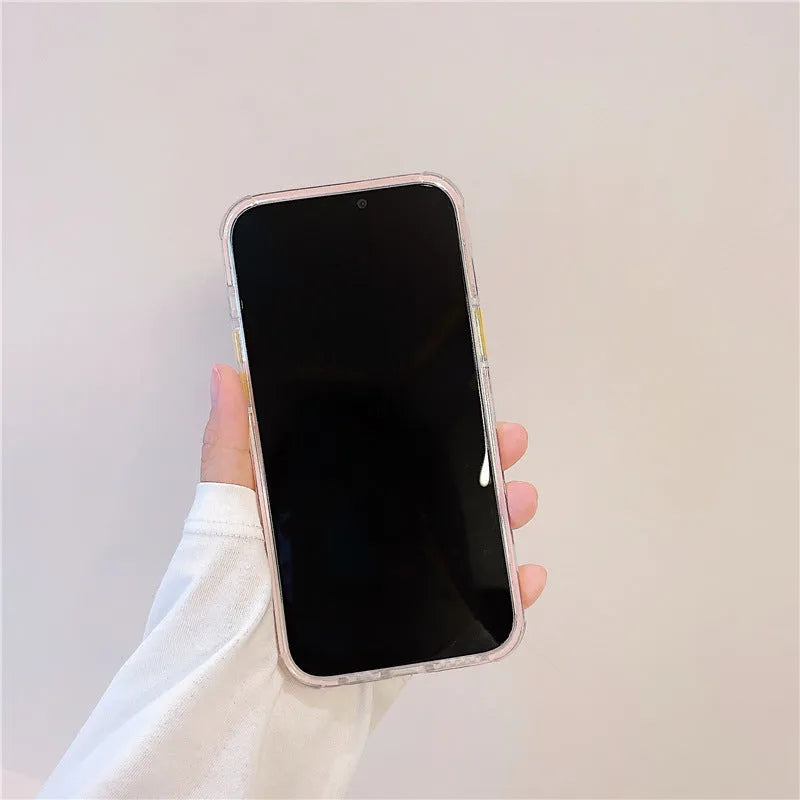 Full cover TPU phone case with camouflage pattern compatible with Apple iPhone models