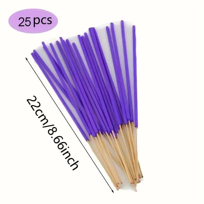 Mixed half-handmade joss-stick incense set for home office odour removal in various quantities
