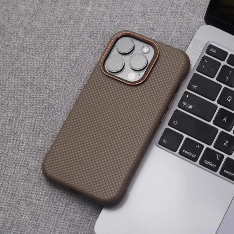 PC leather diamond grain magnetic phone case for iPhone, available in Star Diamond Black, with four-corner drop protection and anti-fingerprint surface