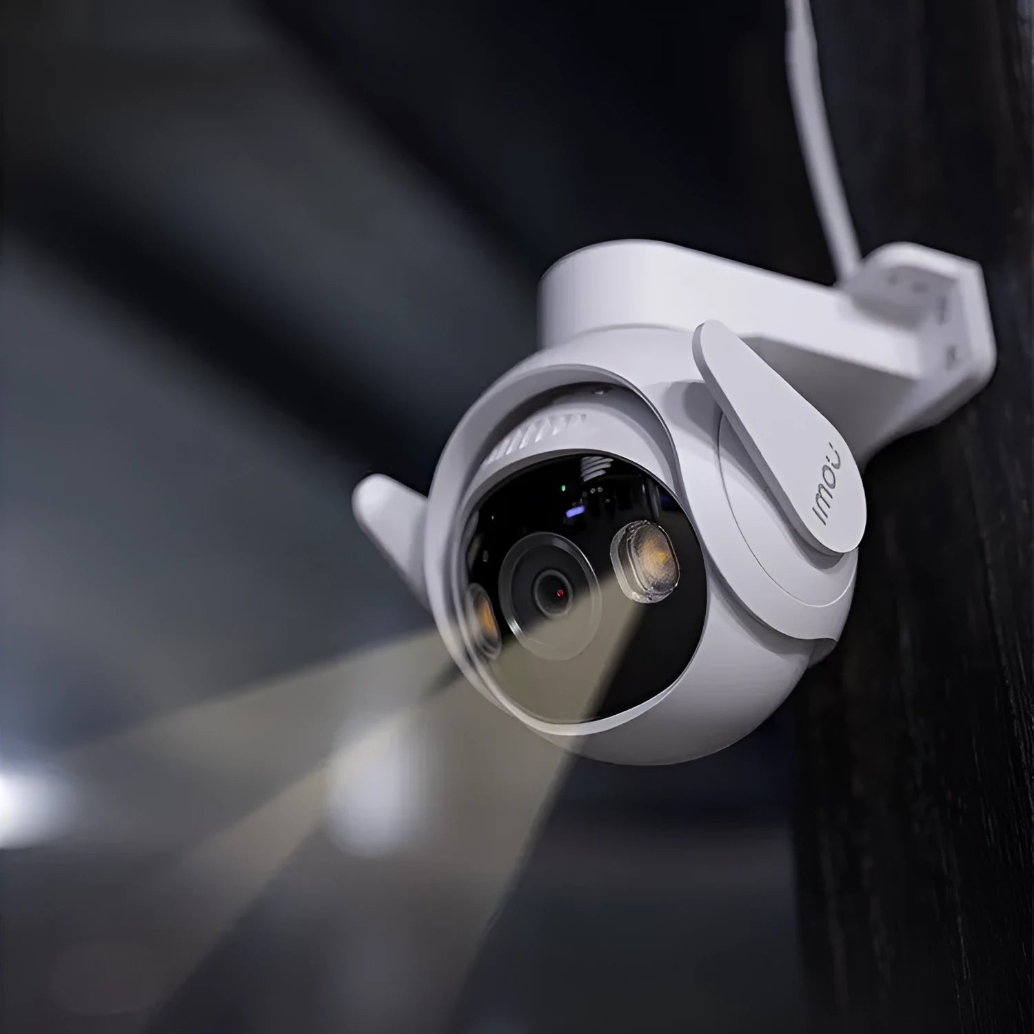 5 million pixel outdoor security camera 2-inch ball wall mount with infrared night vision