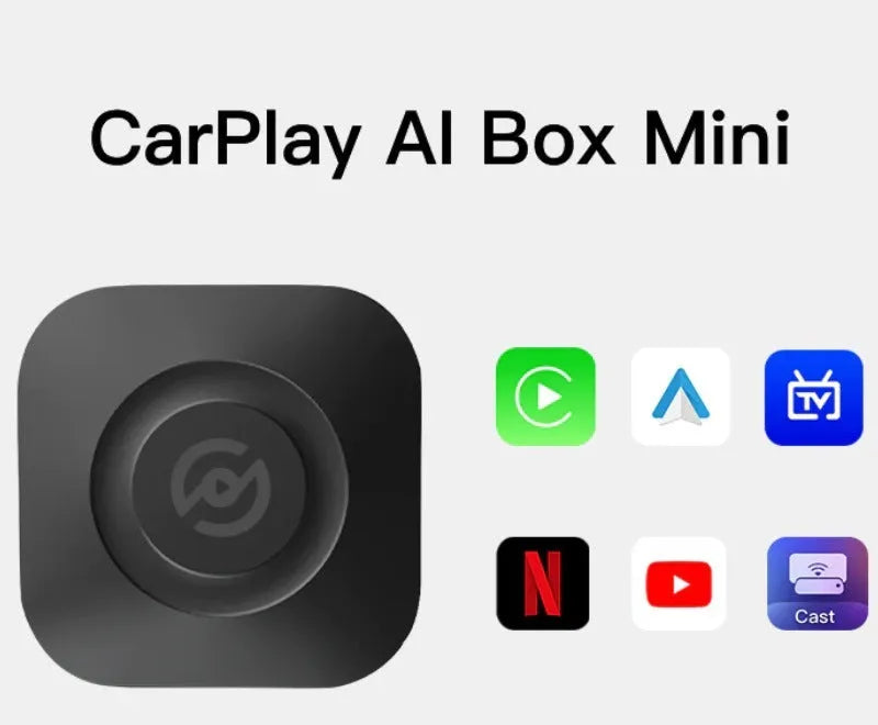 Wired to wireless CarPlay Android Auto adapter for original car with USB-HDMI port, plastic, 120 * 3 mm, AI-900-RK