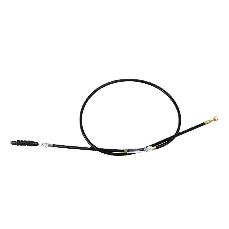Four coloured motorcycle control cables (black, blue, red, yellow) each 0.98m long for Apollo 110-125cc engines.