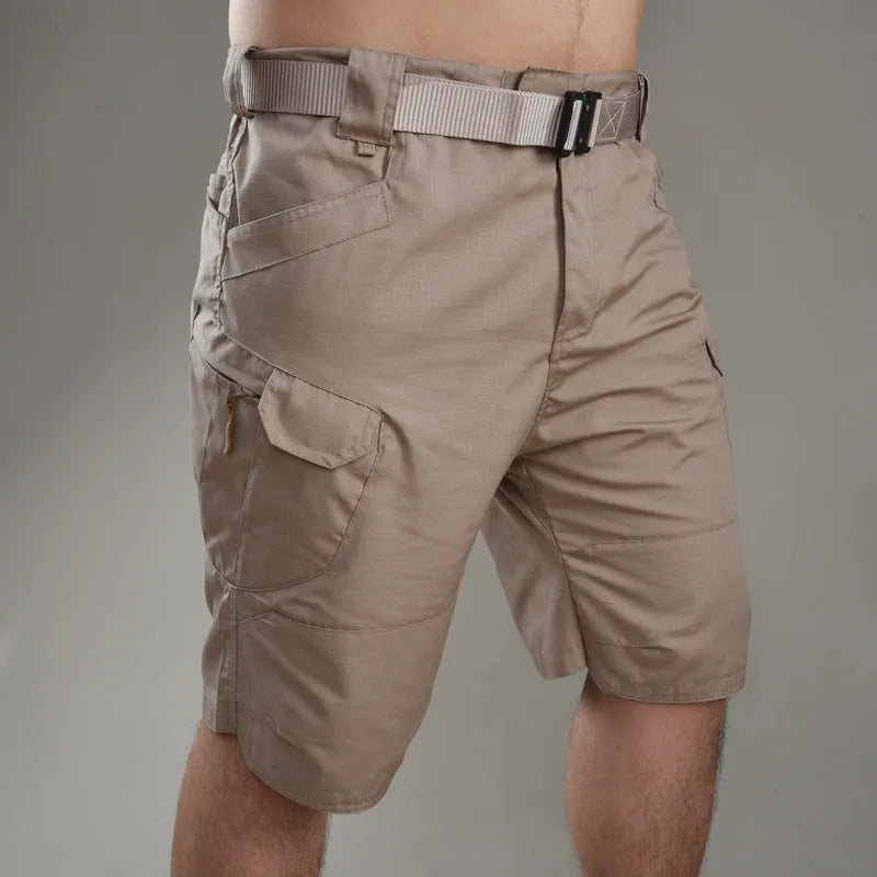 IX7 men's tactical shorts in cotton blend fabric available in multiple colours and sizes