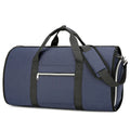 Oxford cloth multi-purpose sports bag in grey, black, or dark blue with dry wet separation compartments.