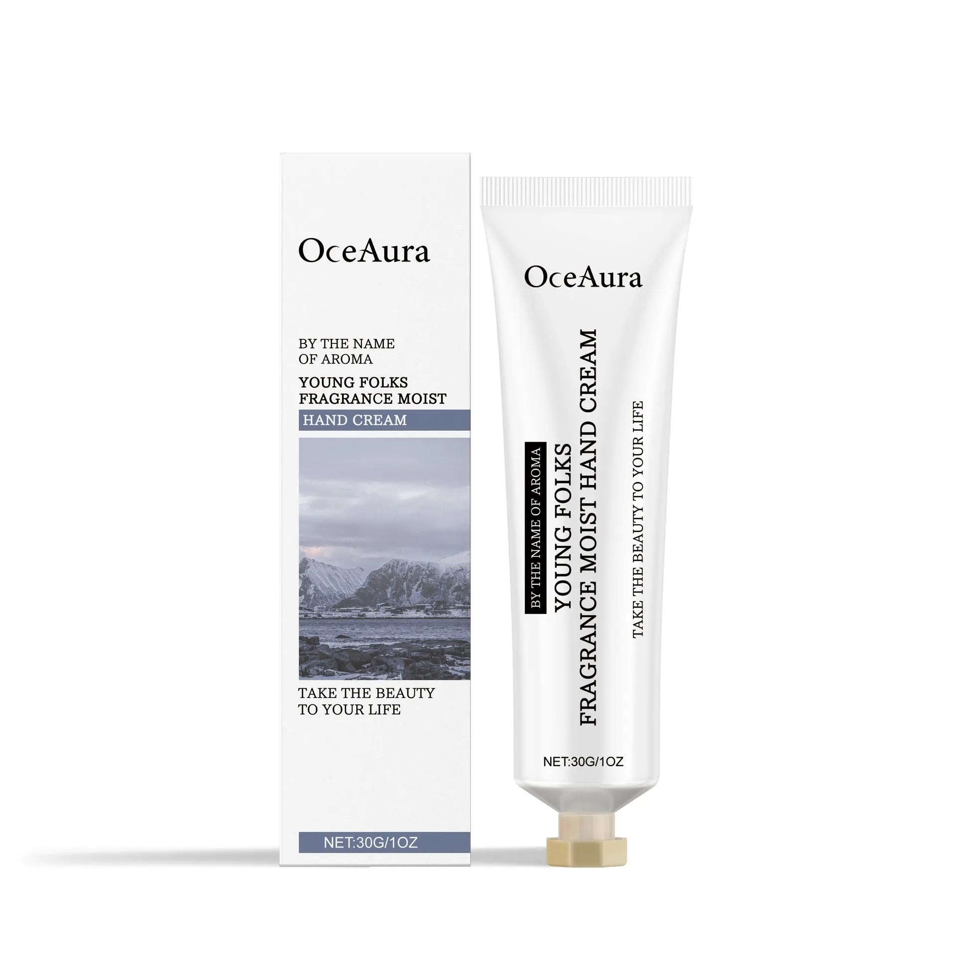 30g tube of moisturising hand cream with hyaluronic acid and shea butter.