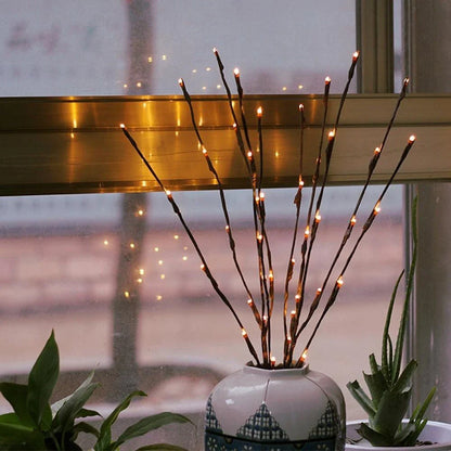 Enchanting Twig Lights with Ultra-Bright LED Bulbs, Perfect for Home Decor and Celebrations