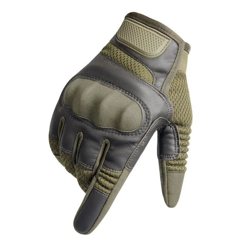 Tactical gloves in black mitten style with single colour pattern, available in sizes S to XL for outdoor use
