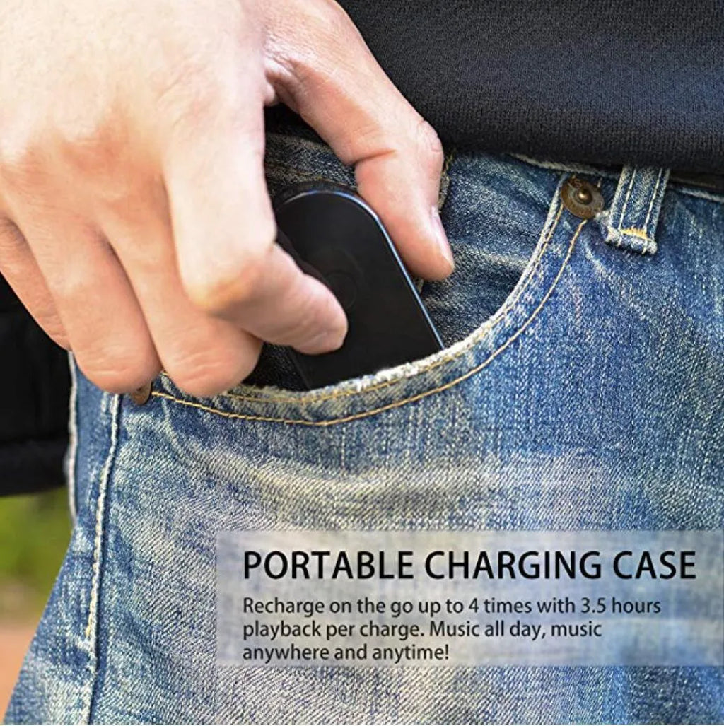 Black wireless Bluetooth over-ear headset for hands-free calling