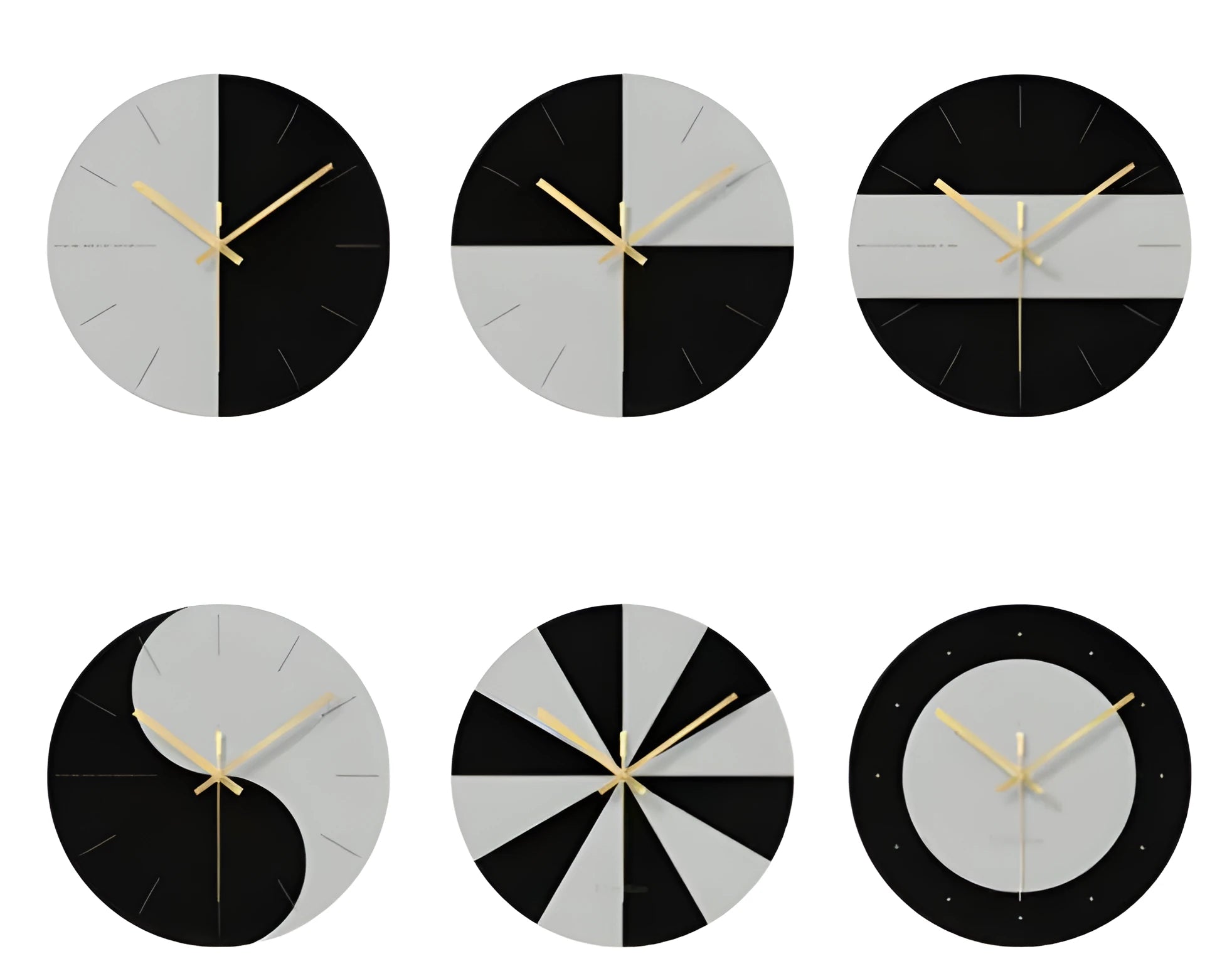 Minimalist transparent tempered glass wall clock with silent movement, 29.5cm diameter, on a light wall.