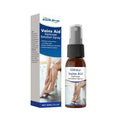 30ml bottle of leg care spray for daily massage with menthol, ginger, and horse chestnut.