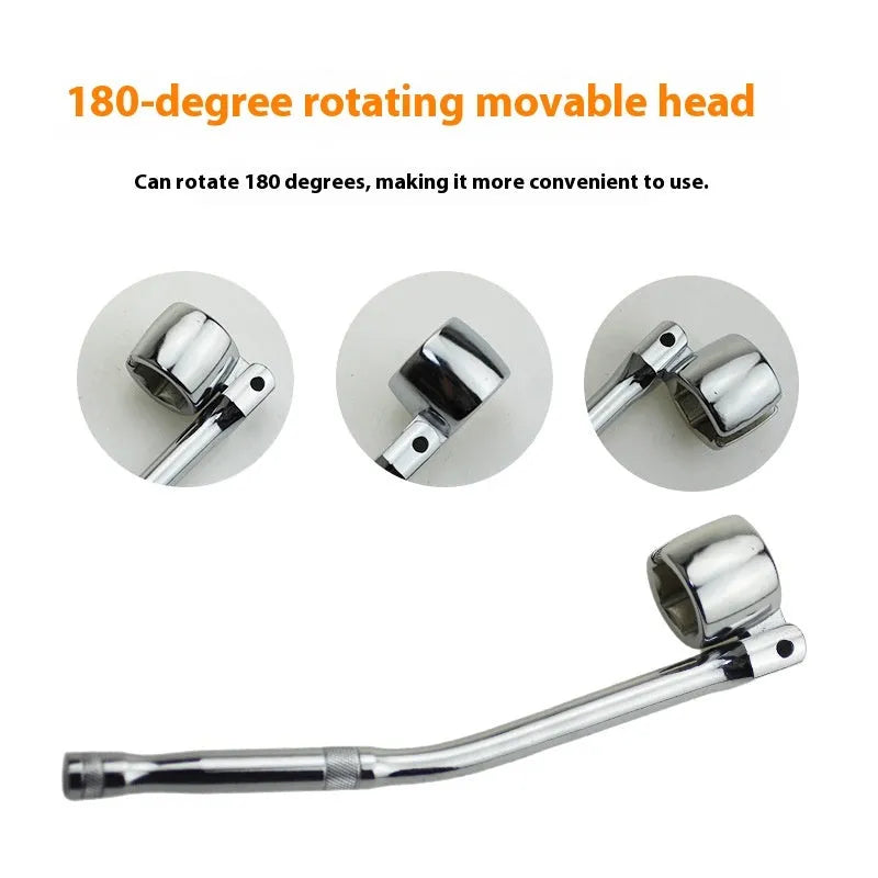 22mm hexagonal oxygen sensor removal tool with 270mm chromium vanadium steel construction