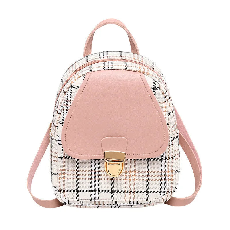 One shoulder diagonal phone bag in PU leather, shown in multiple colour options including black, blue, and pink.