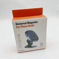 Black magnetic car phone holder for navigation with strong magnetic suction, single mobile phone holder for in-car use