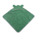 Grey and green ultra fine fiber pet towels for dogs and cats in three sizes