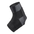 Lycra ankle support brace in black colour showing sports protection design