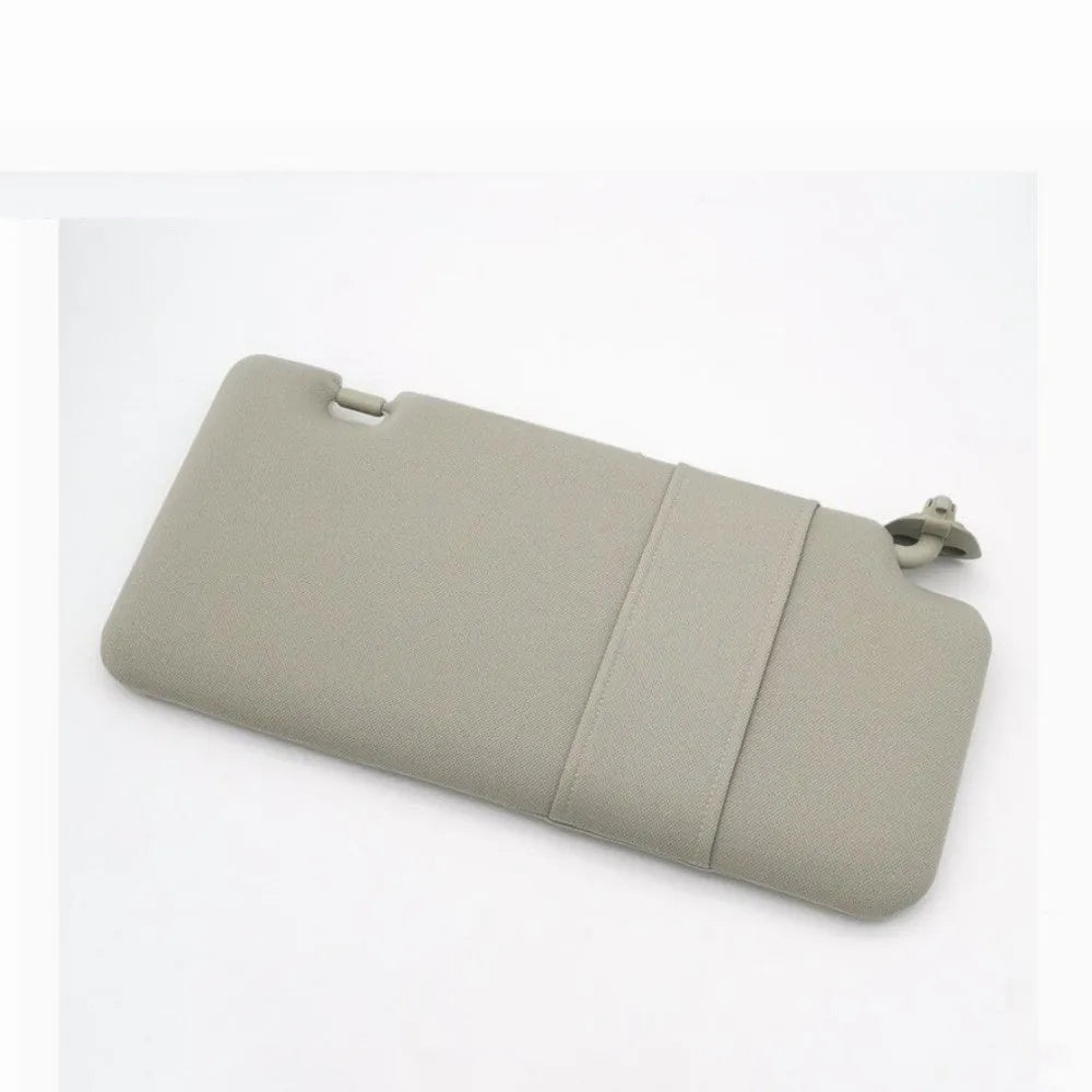 Beige sun visor with cosmetic mirror for Nissan Lida 2005-2012 replacement
