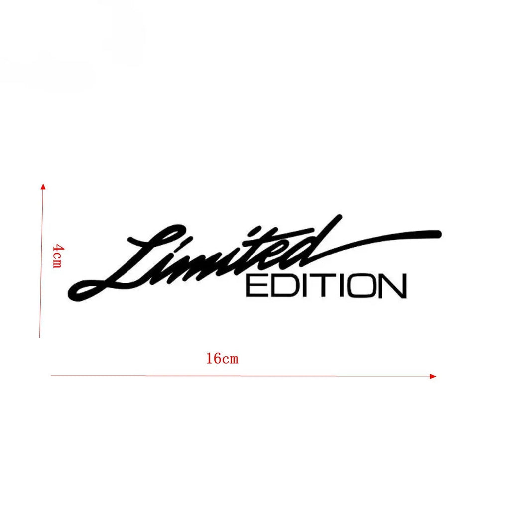 Black laser reflective car sticker with text design on PET material for vehicle windows