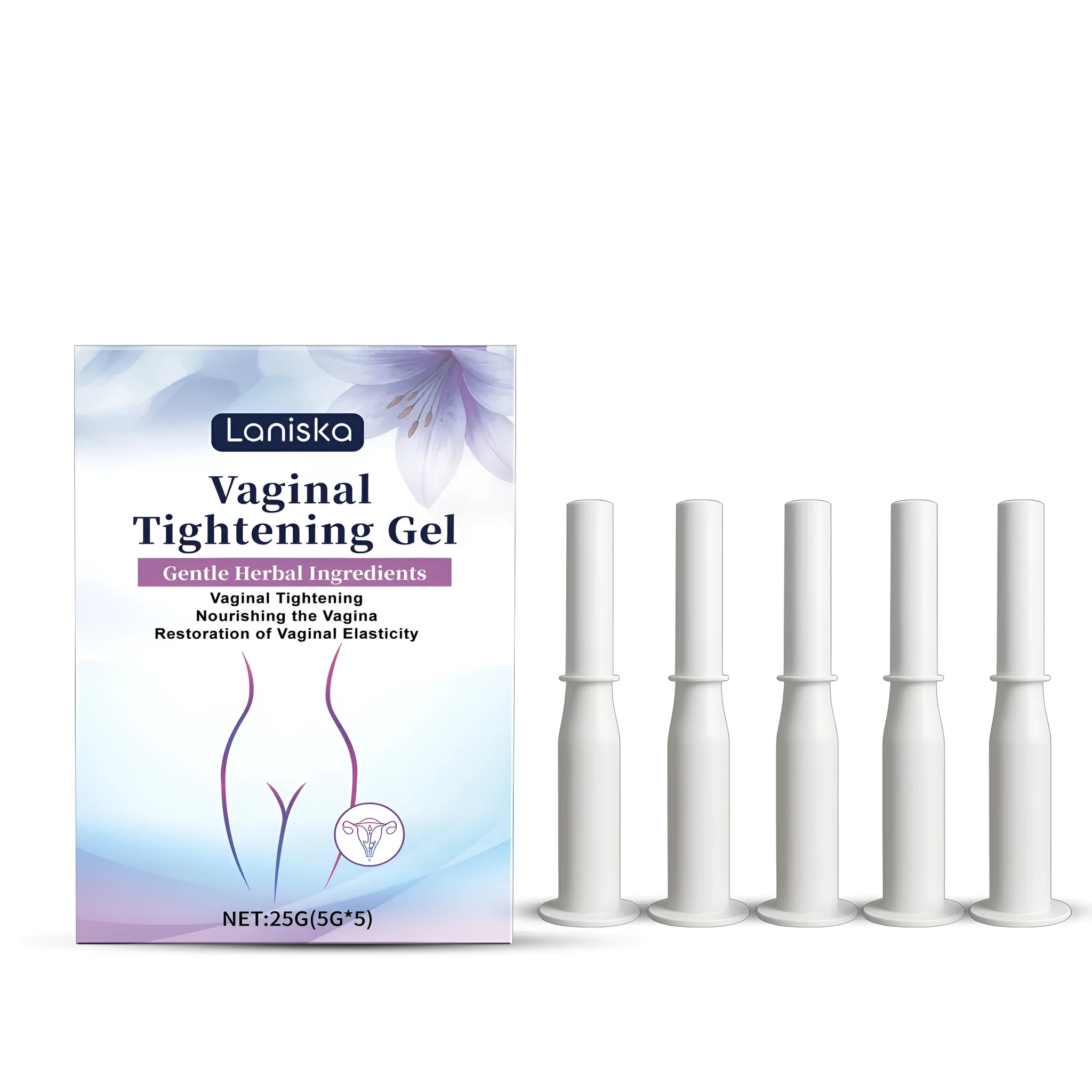 Vaginal tightening gel 25g tube with probiotic Bifidobacterium lactis and herbal extracts for feminine intimate care