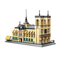 1380 piece ABS plastic building block kit for Notre Dame de Paris model in sealed bag