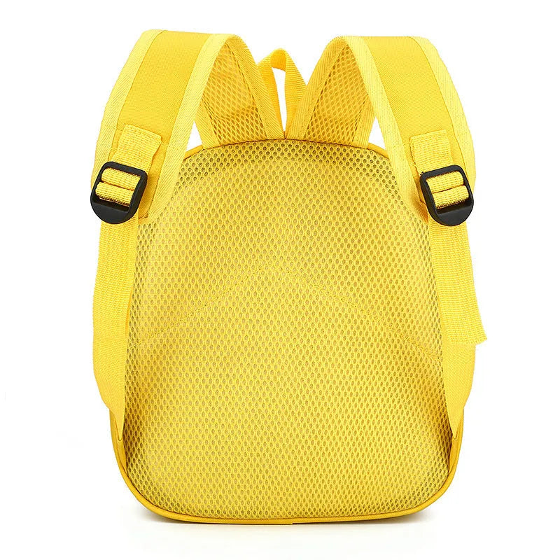 Cartoon cute EVA school bag for young children, small lightweight backpack in blue, green, red, yellow