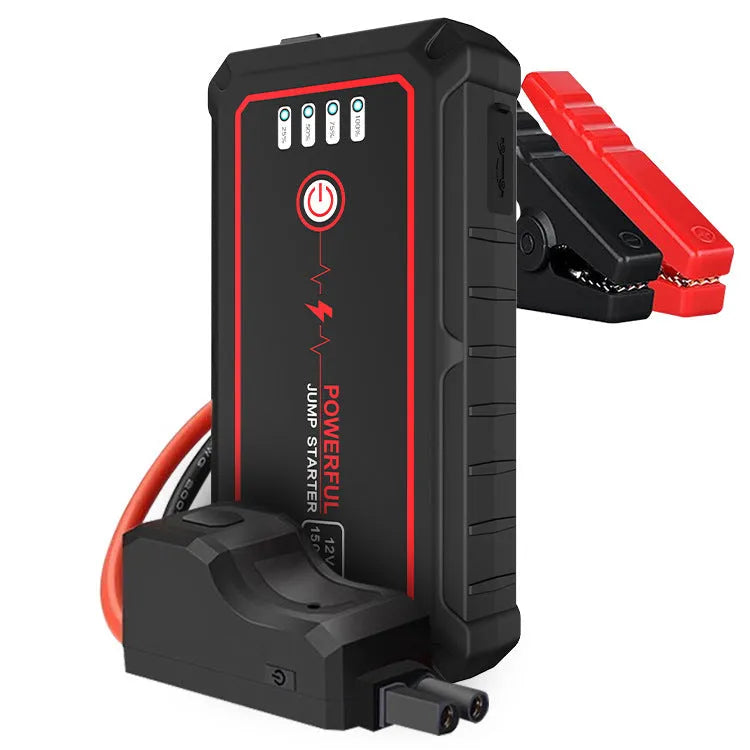 12V car emergency starting power supply 14000mAh with smart clip, Type-C cable and storage bag