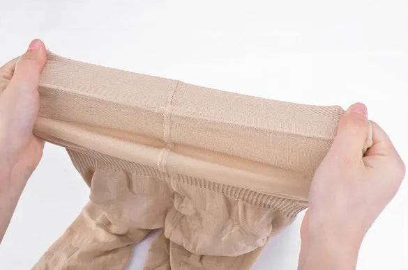 Women's seamless high waist shapewear shorts in black on a mannequin.