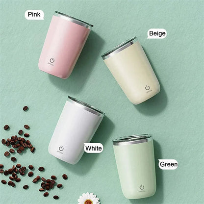 Automatic Self-Stirring Mug with Powerful Blending, Available in Multiple Colors and 350ml Capacity