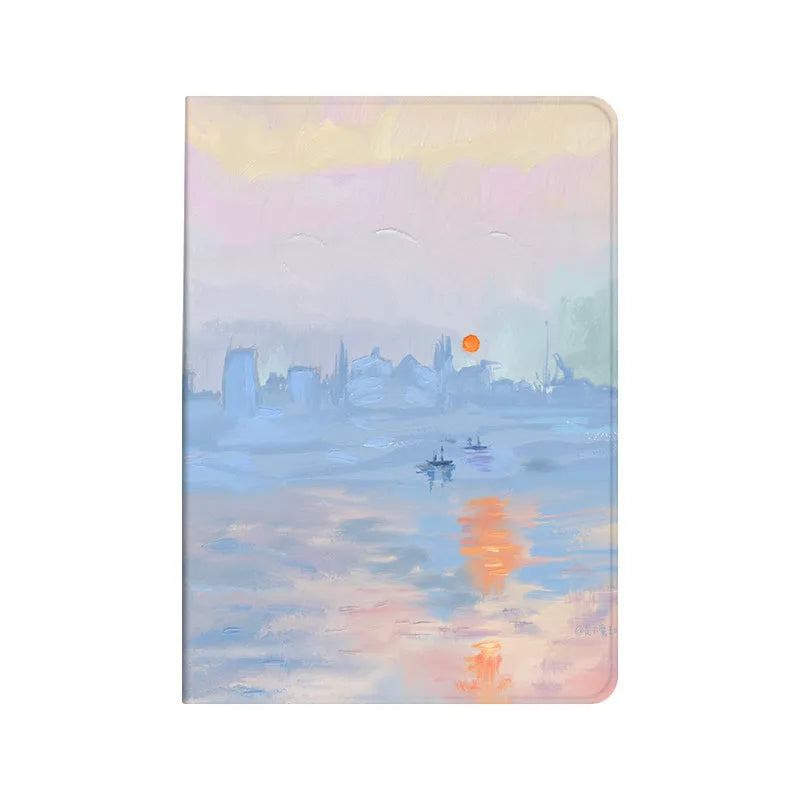 iPad silicone airbag protector case with transparent frame design for multiple tablet models