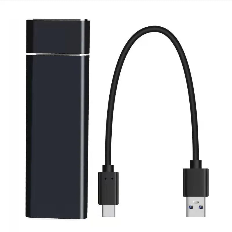 High-speed SSD mobile hard disk with ultra-thin metal shell in multiple colours