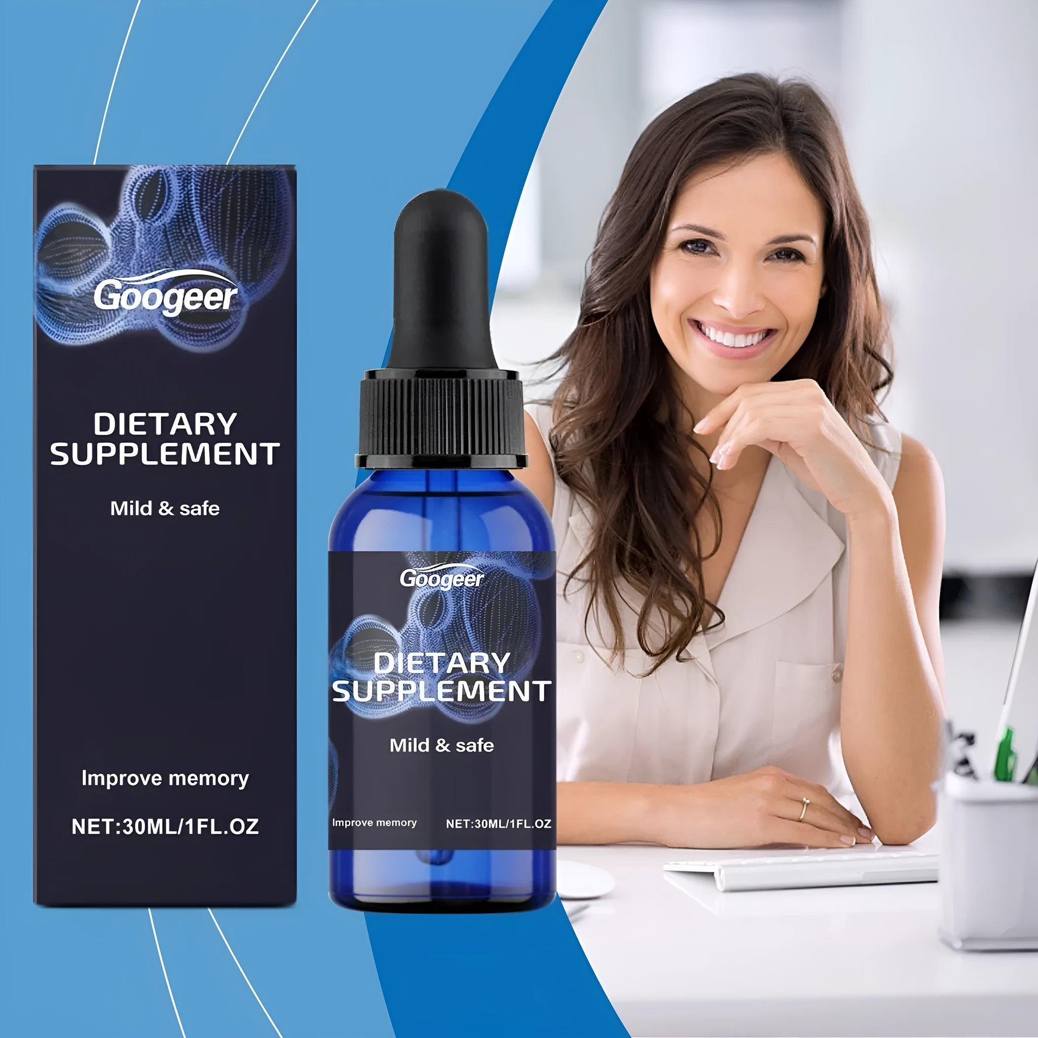 Googeer Dietary Supplement Body Treatment Cream 30ml bottle for universal skin type body care