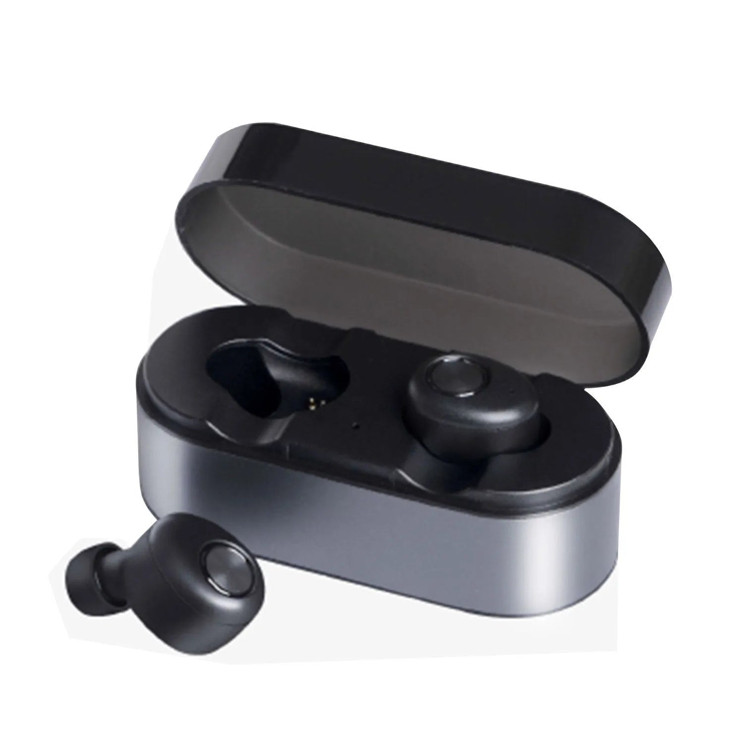 Black wireless Bluetooth over-ear headset for hands-free calling
