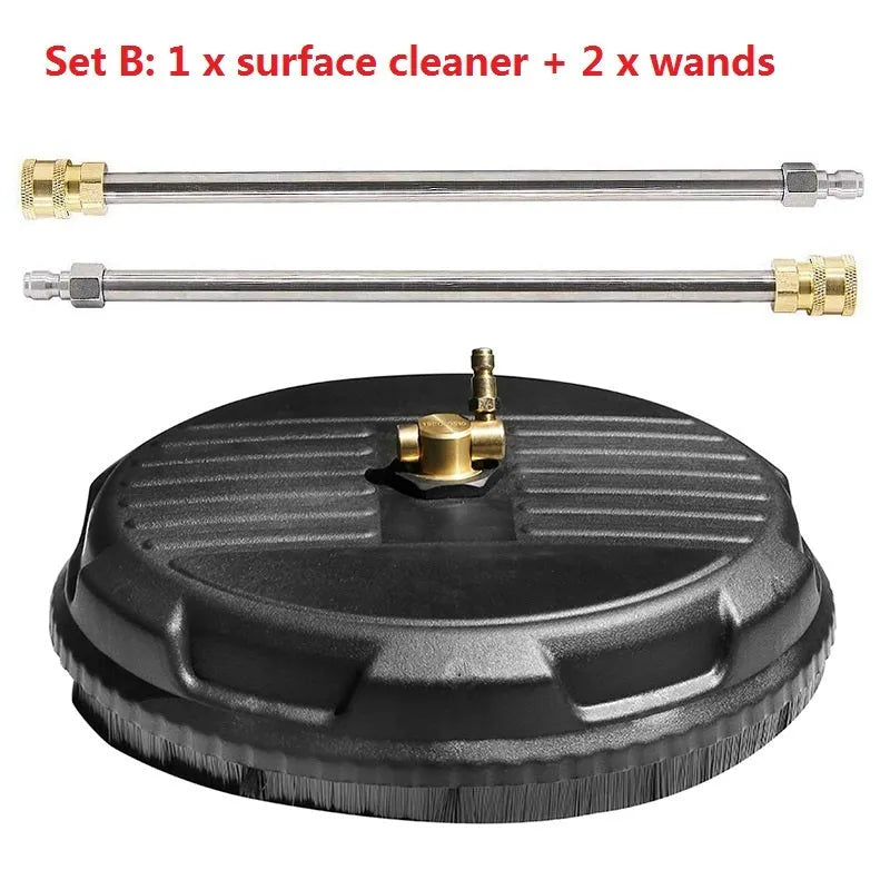 15 inch black surface cleaner with copper scrubbing disc for 3600psi pressure washer